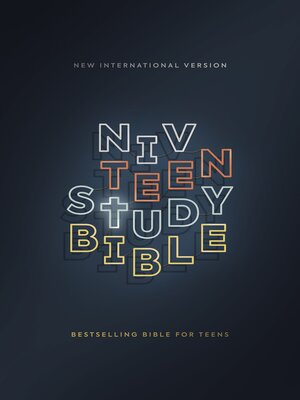 cover image of NIV, Teen Study Bible